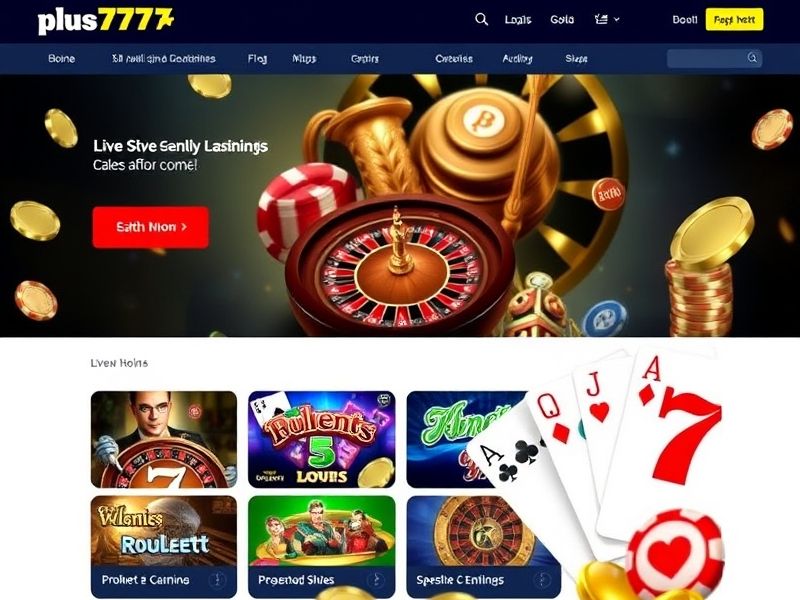 Welcome to plus777.com.com – your premier destination for online gambling and casino games. Discover the best slots, poker, sports betting, and live dealer experiences with expert guides, exclusive bonuses, and secure gaming options.